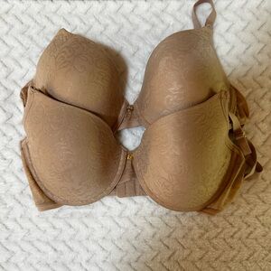 Elegant Tan Lace Natori Bras